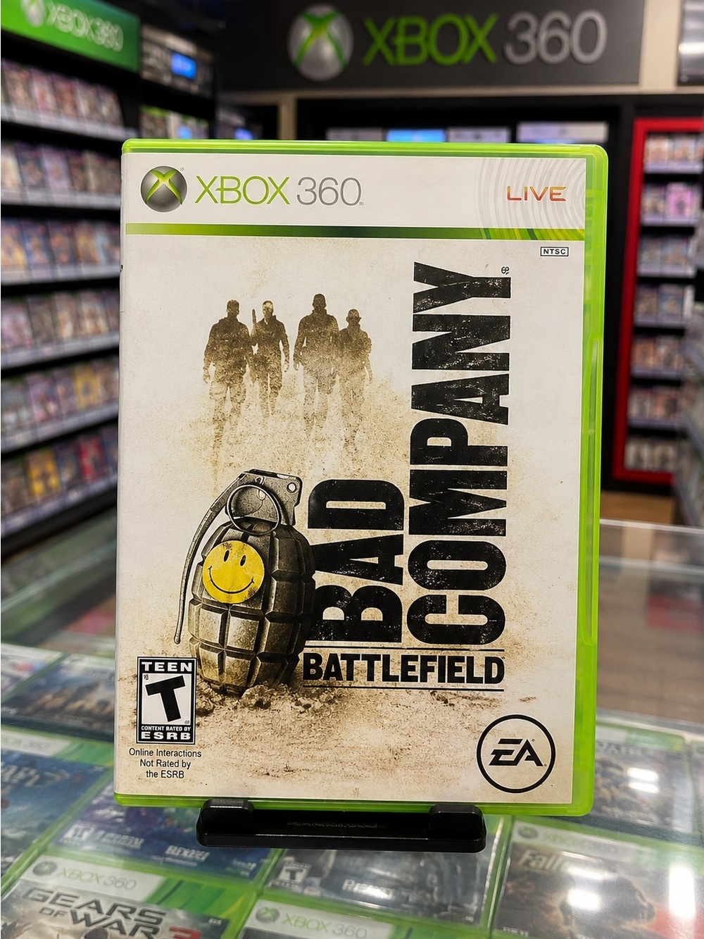 Battlefield: Bad Company Xbox 360 Complete Tested & Working CIB